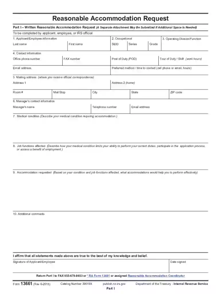 form 13661 Preview on Page 1