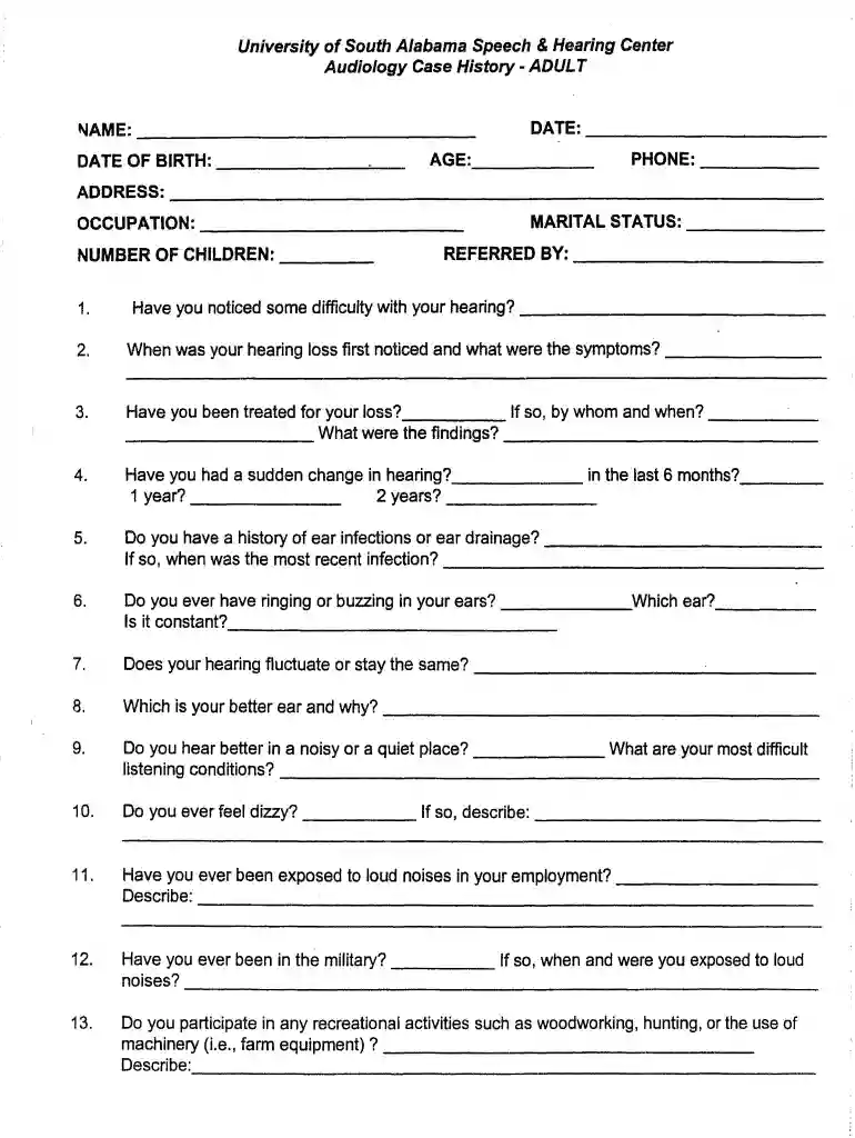 Department of Audiology and Speech Pathology - UTHSC Preview on Page 1