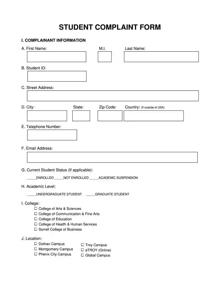 troy complaint Preview on Page 1