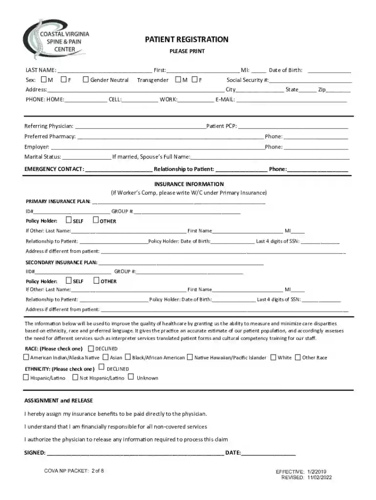 Coastal Virginia Spine and Pain Center, Virginia Beach, VA Preview on Page 1