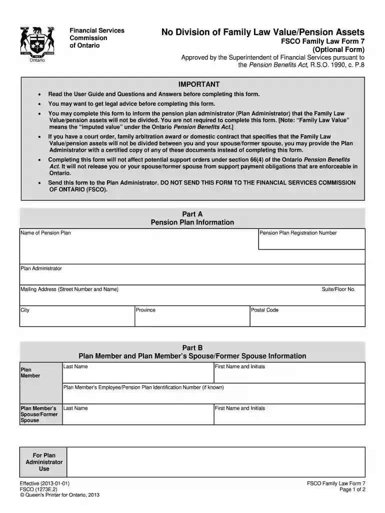 statement of family law value Preview on Page 1