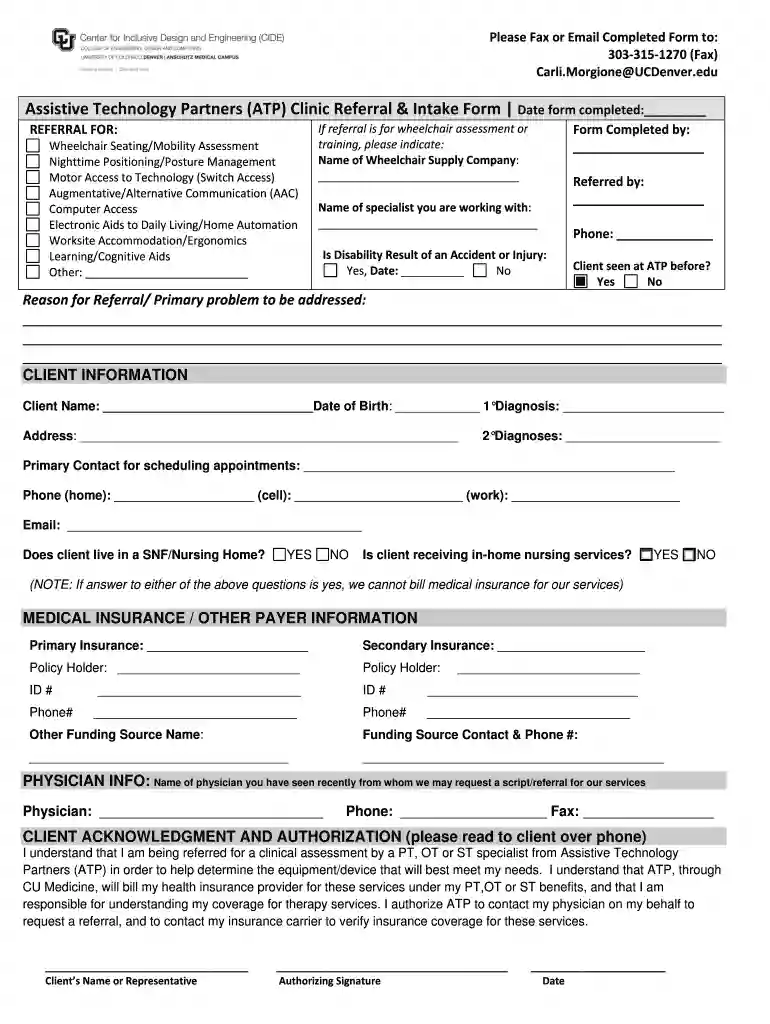 Wheelchair Seating Mobility ClinicsOhio State Medical Center Preview on Page 1