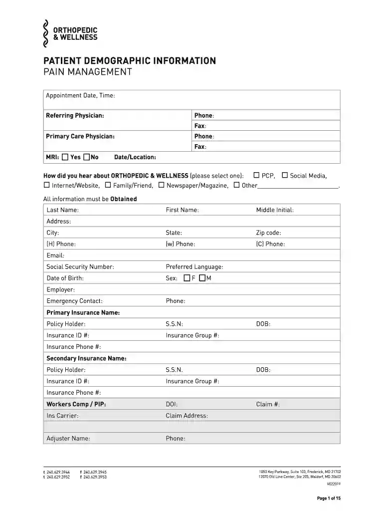 orthopedic wellness frederick md Preview on Page 1