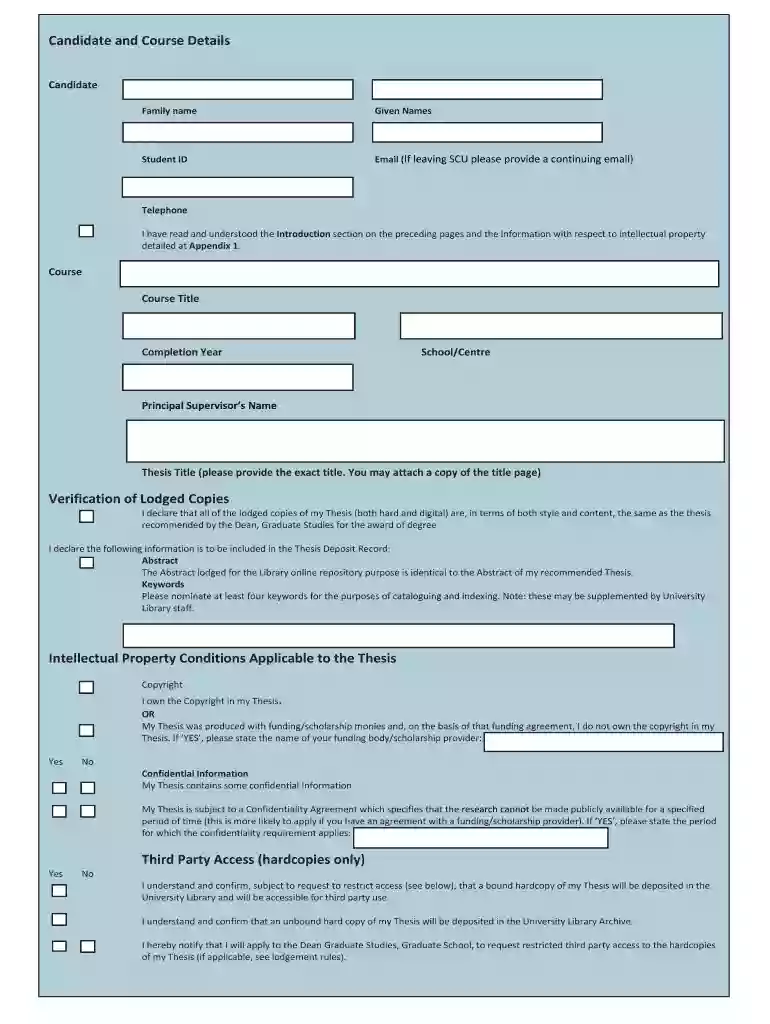southern cross university verification Preview on Page 1