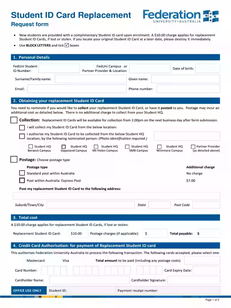 australia id card Preview on Page 1