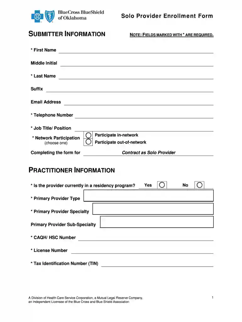 solo form Preview on Page 1