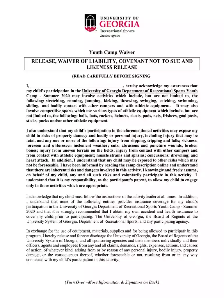 Parent Packet Youth Apprentice Application - Georgia Preview on Page 1