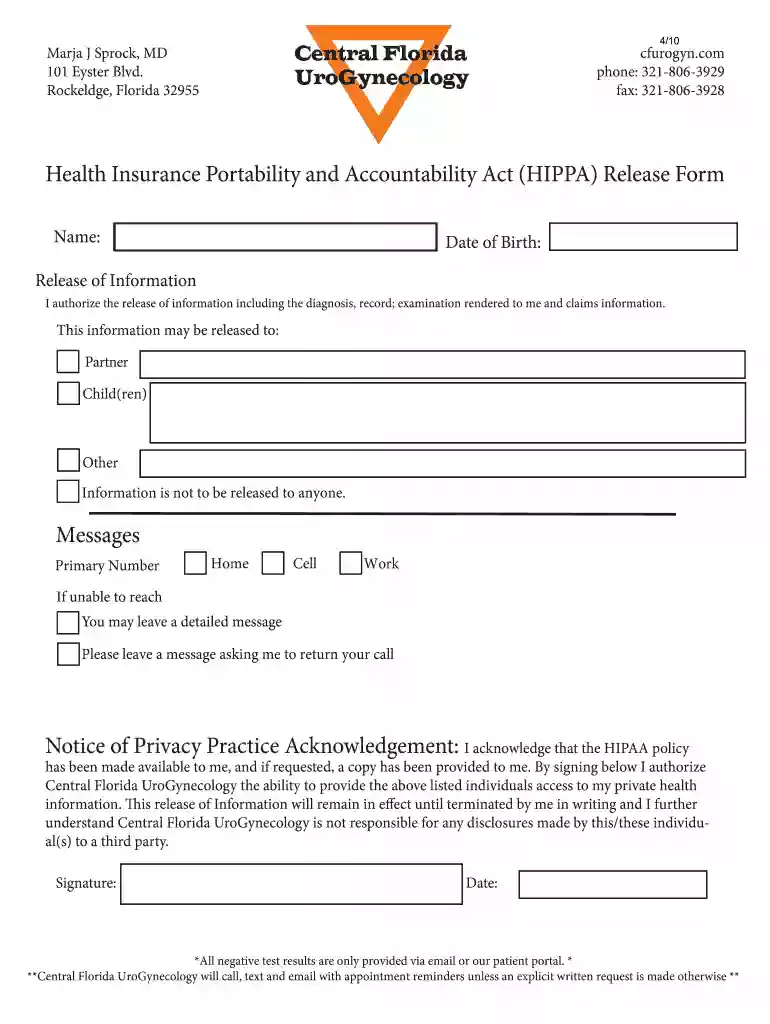 Signature of Patient or Responsible Party Date Preview on Page 1