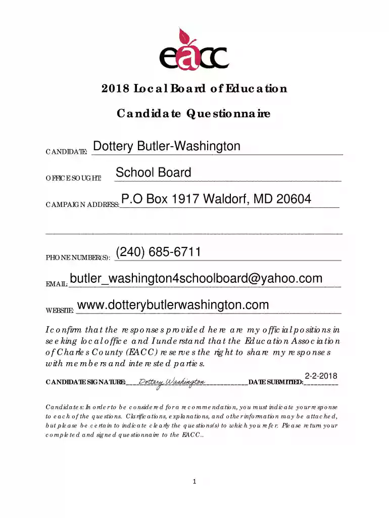 Dottery Butler-Washington Preview on Page 1