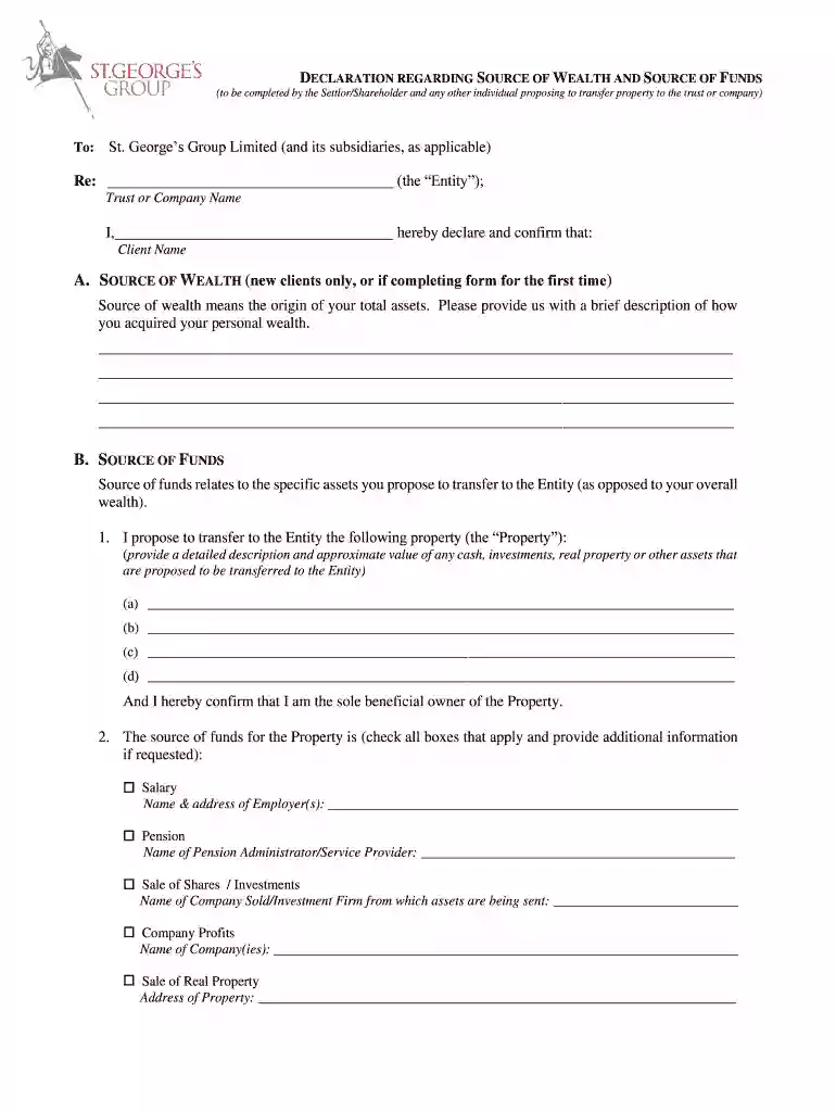 Find enclosed herewith our trust questionnaire and related documentation required to commence a busi Preview on Page 1