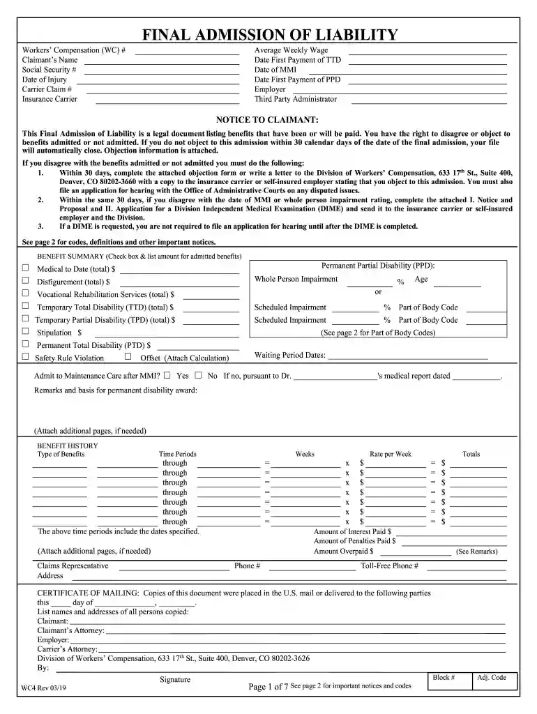 Workers Compensation Carrier Request - CalPERS Preview on Page 1