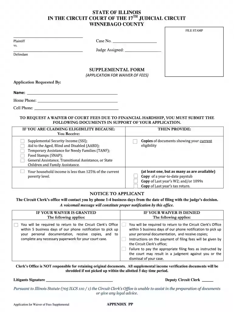 full court enterprise winnebago county il login Preview on Page 1