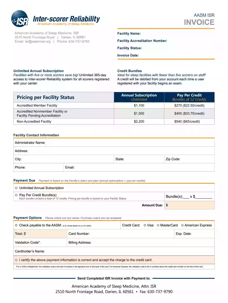 American Academy of Sleep Medicine: ISR Preview on Page 1