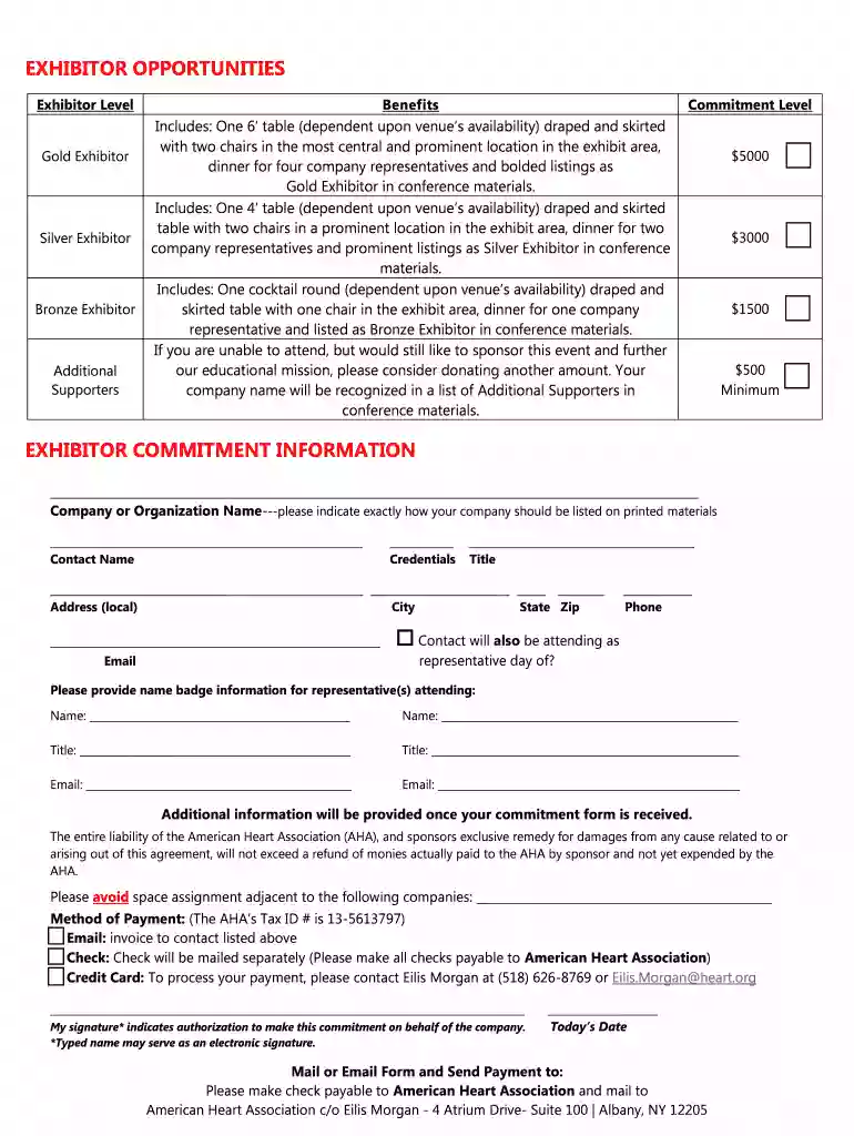 To Whom It May Concern, On behalf of the American Heart Preview on Page 1