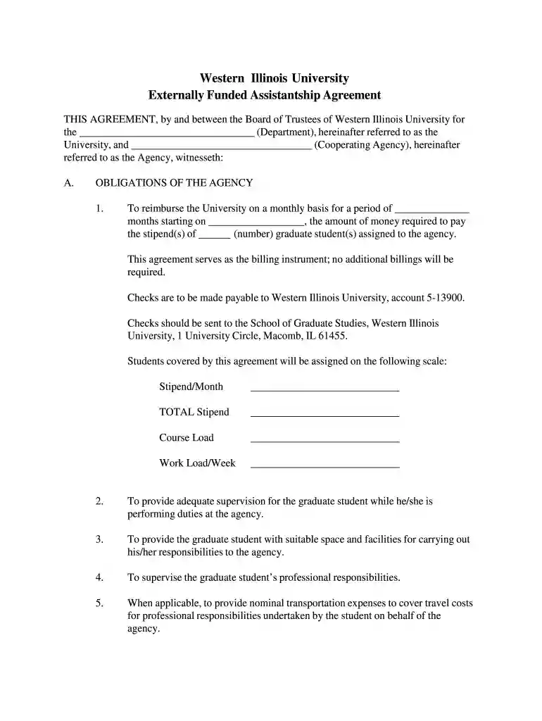 AGREEMENT Between the BOARD OF TRUSTEES of SOUTHERN ILLINOIS Preview on Page 1