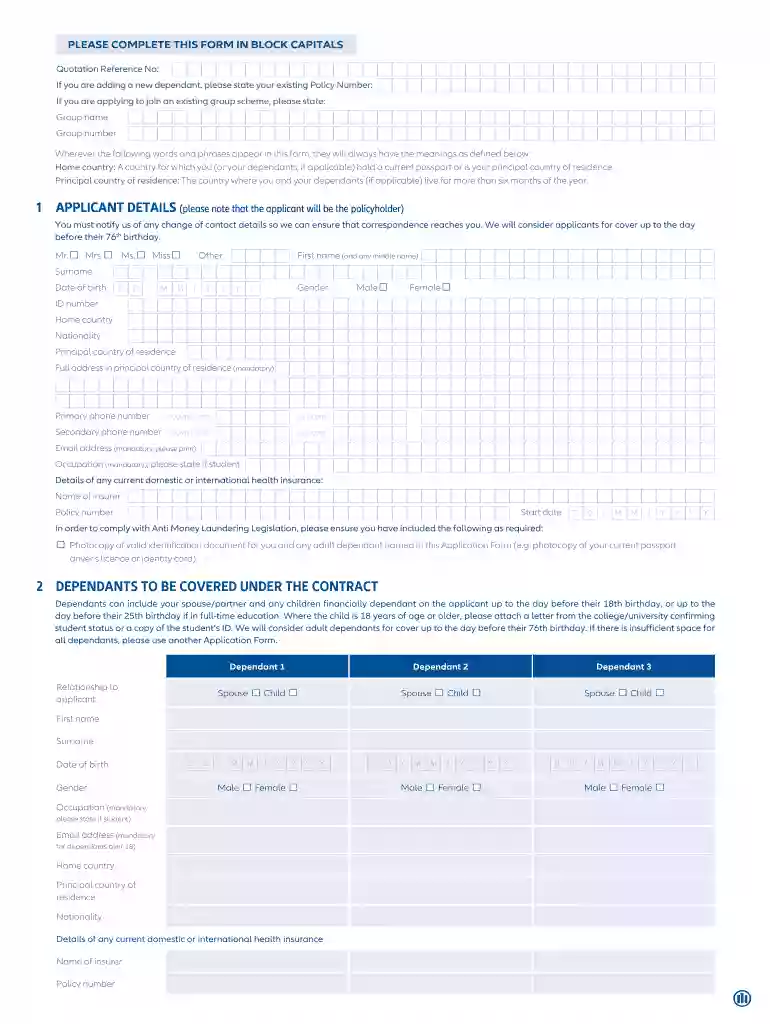International Healthcare Plans for Lebanon - Allianz Care Preview on Page 1