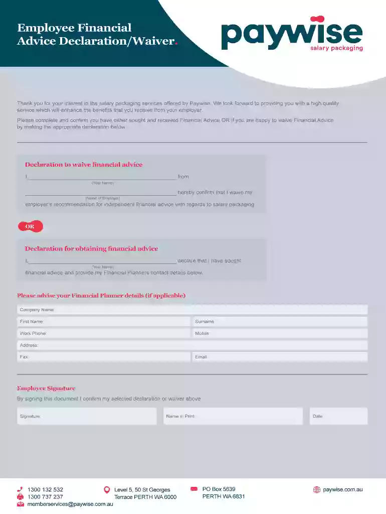 paywise now loan Preview on Page 1