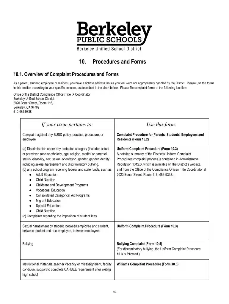 Student Complaint ProceduresIdaho State Board of Education Preview on Page 1