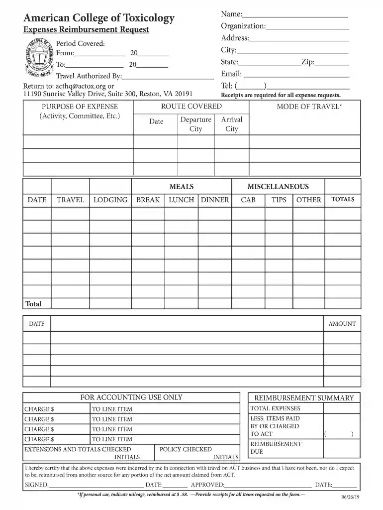 chairperson and speaker informatio - American College of Toxicology Preview on Page 1