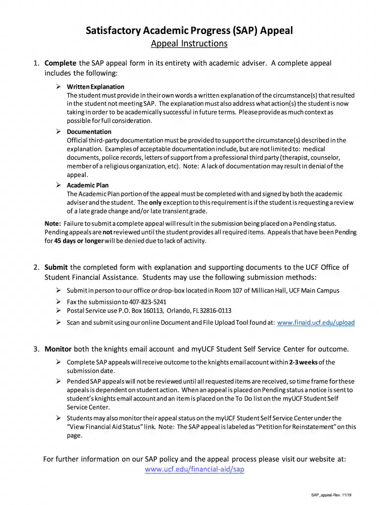 sap appeal ucf Preview on Page 1