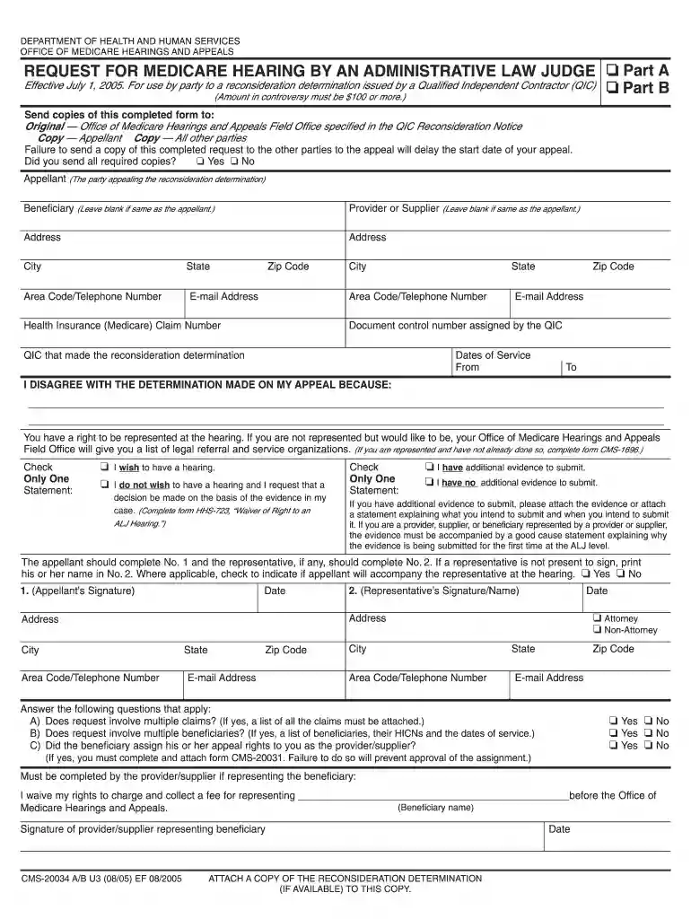 administrative judge hearing Preview on Page 1