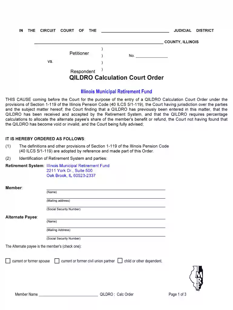 qildro calculation court order Preview on Page 1