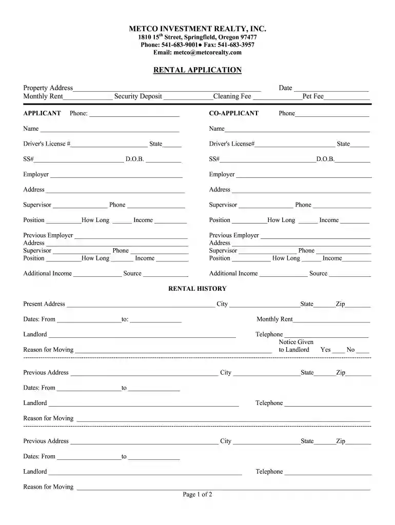 metco property management Preview on Page 1