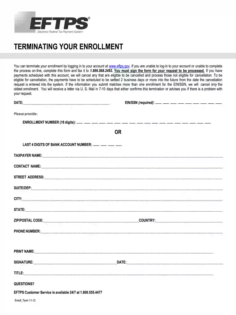 eftps worksheet Preview on Page 1