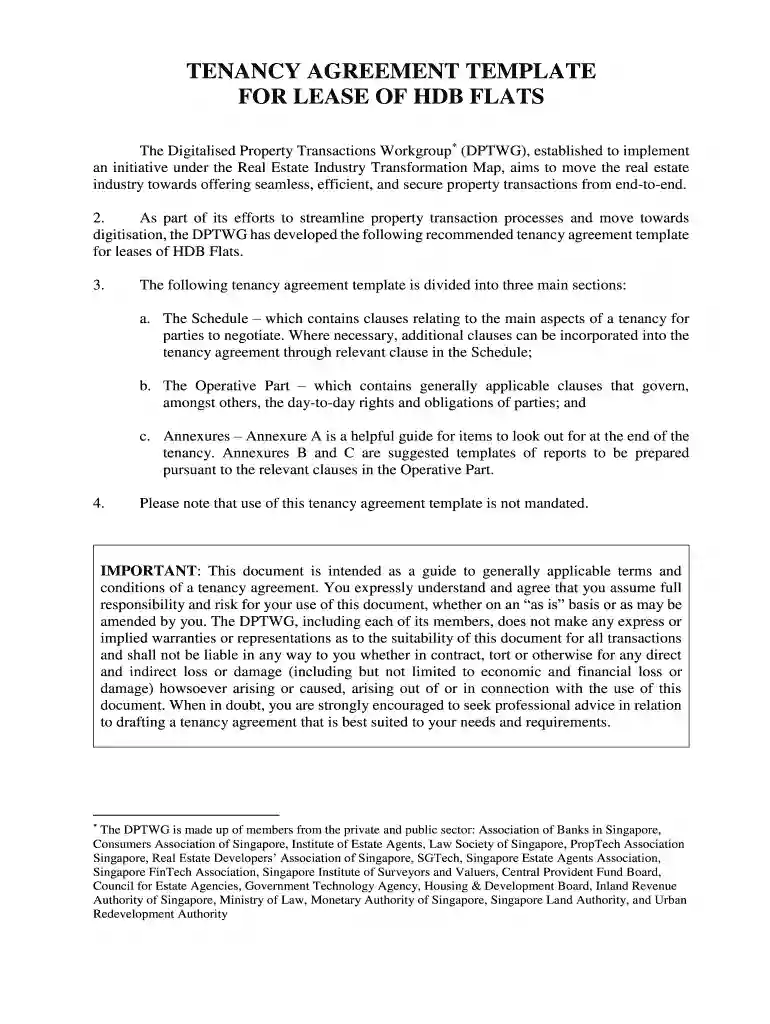 cea tenancy agreement Preview on Page 1