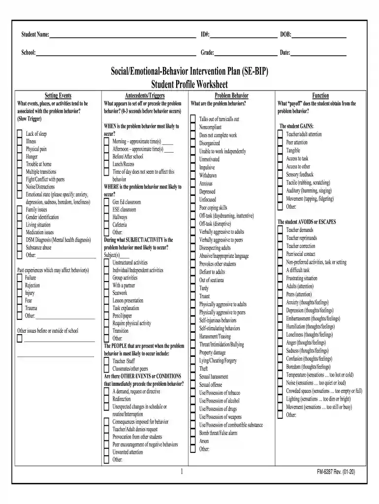 positive behavior support plan examples pdf Preview on Page 1