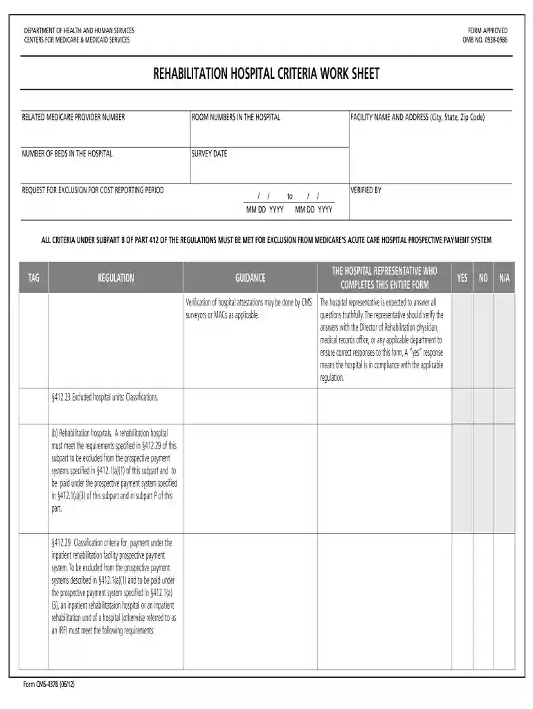 hospital criteria Preview on Page 1