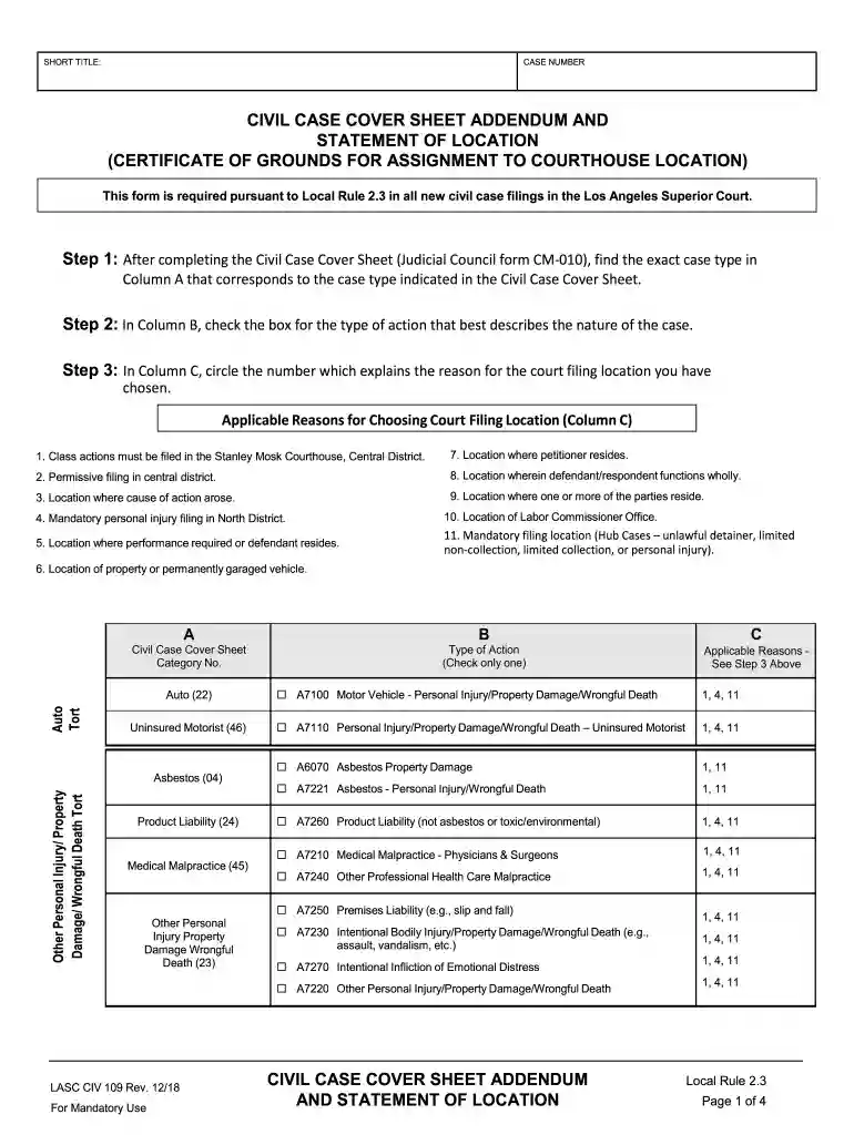 california addendum Preview on Page 1