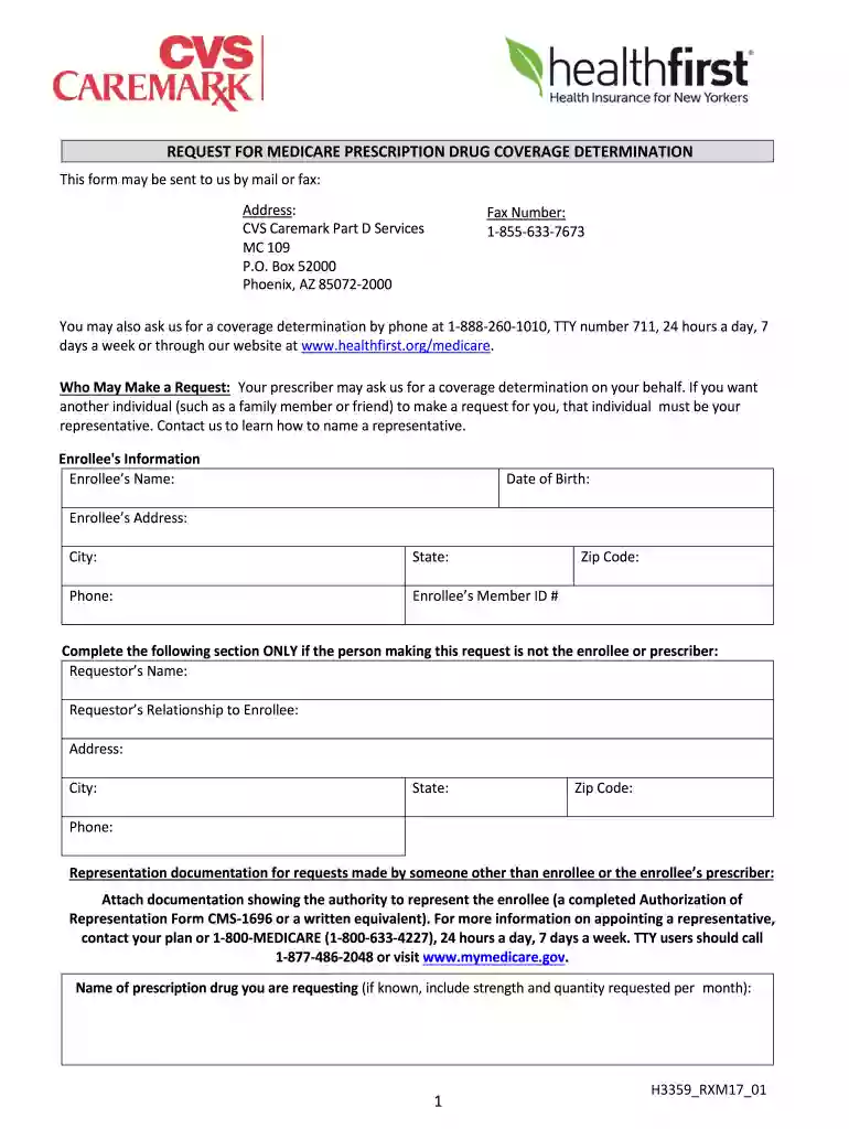 RXM1208 H3359 Member CD Request Form 2014finalversion Accessible PDF Preview on Page 1