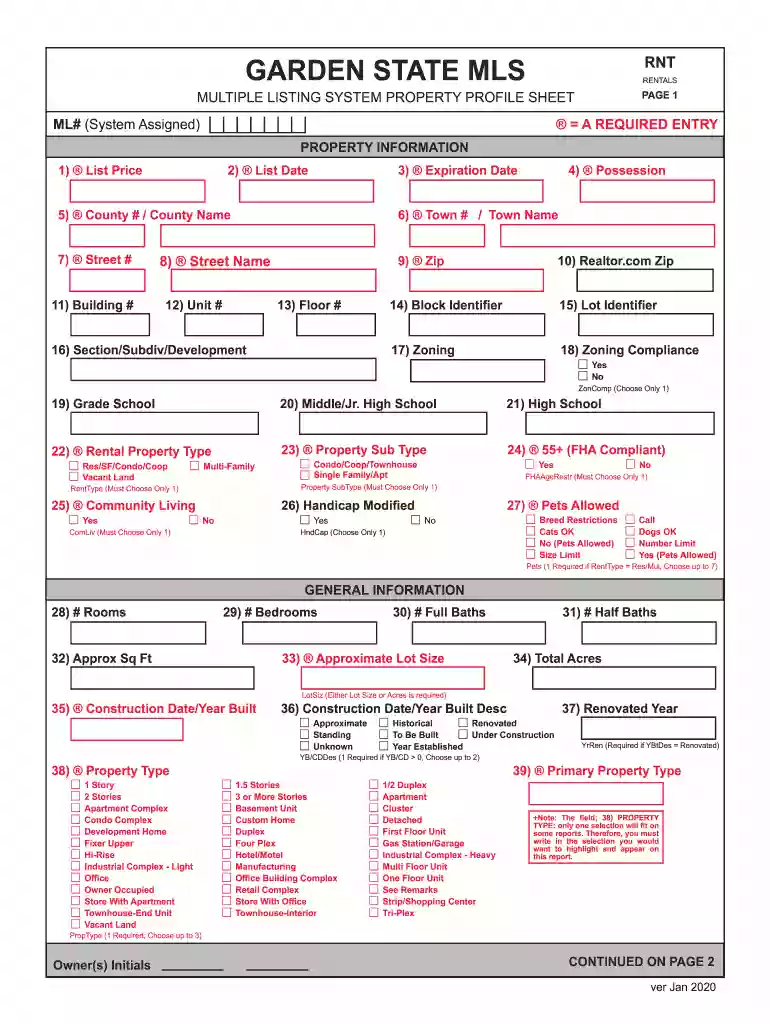 garden state mls Preview on Page 1