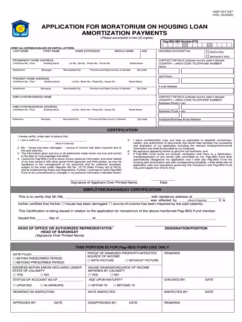 pag ibig fund application online Preview on Page 1