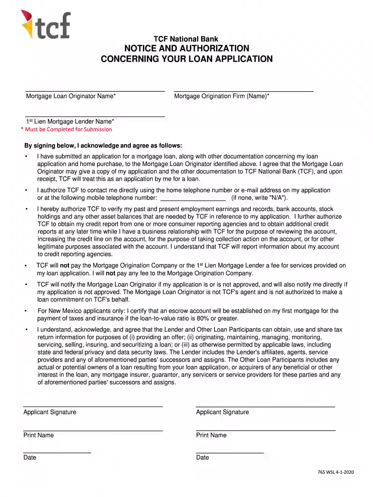 tcf authorization Preview on Page 1