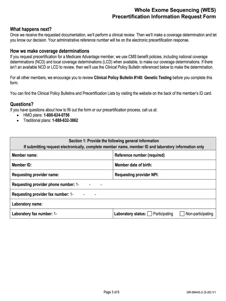 aetna whole exome Preview on Page 1