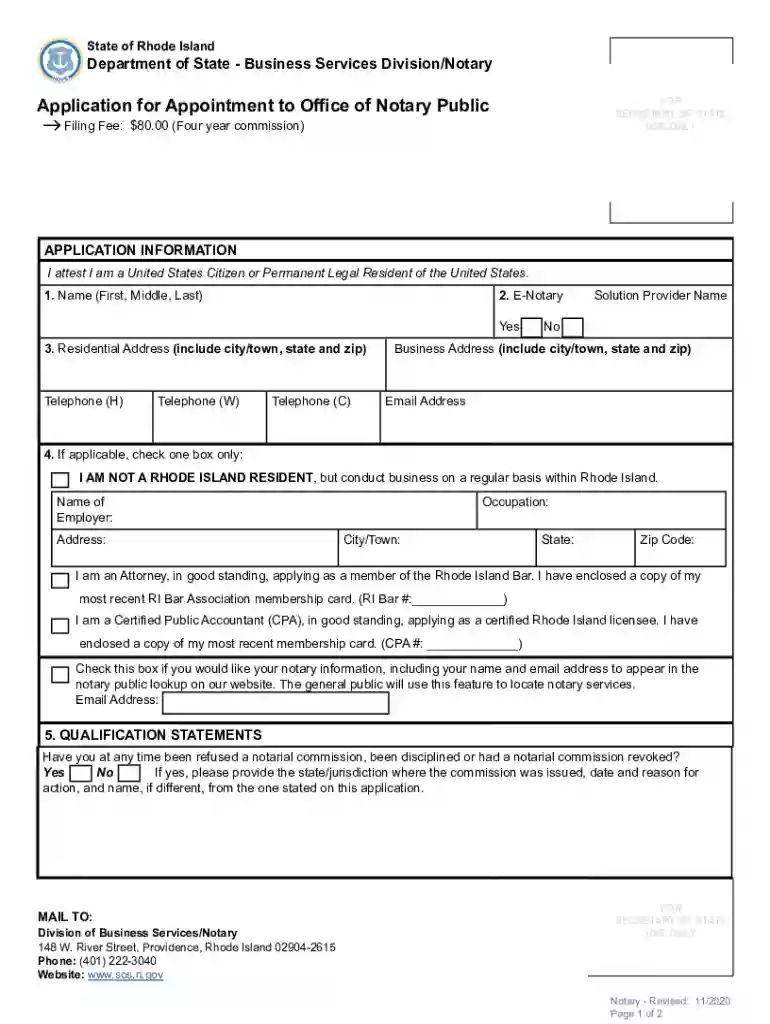 ri notary public Preview on Page 1
