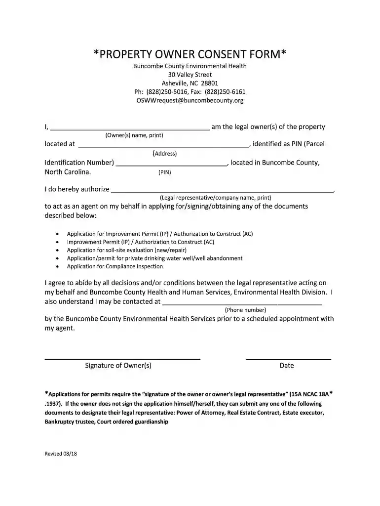 north carolina property owner Preview on Page 1