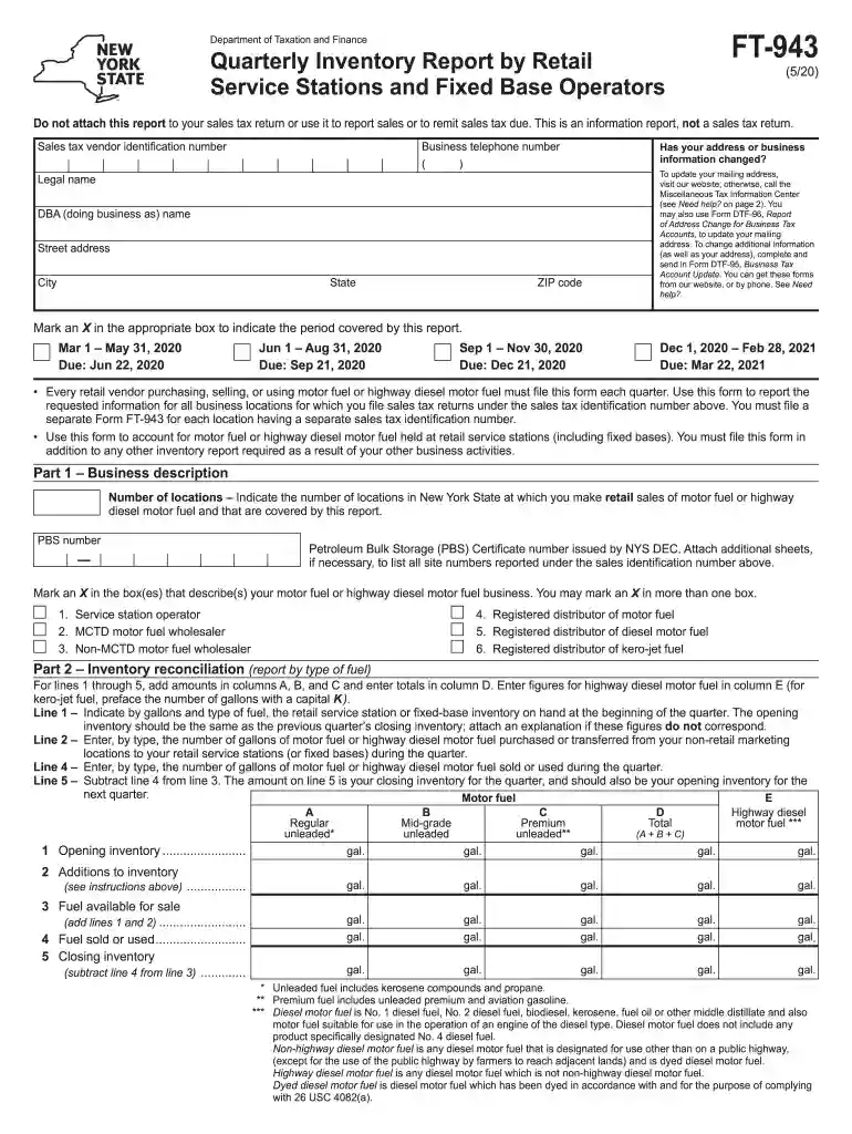 form 943 Preview on Page 1