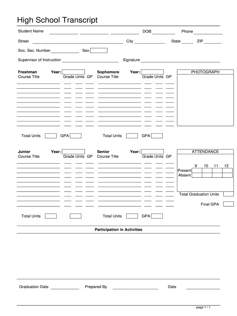 Supervisor of Instruction Preview on Page 1