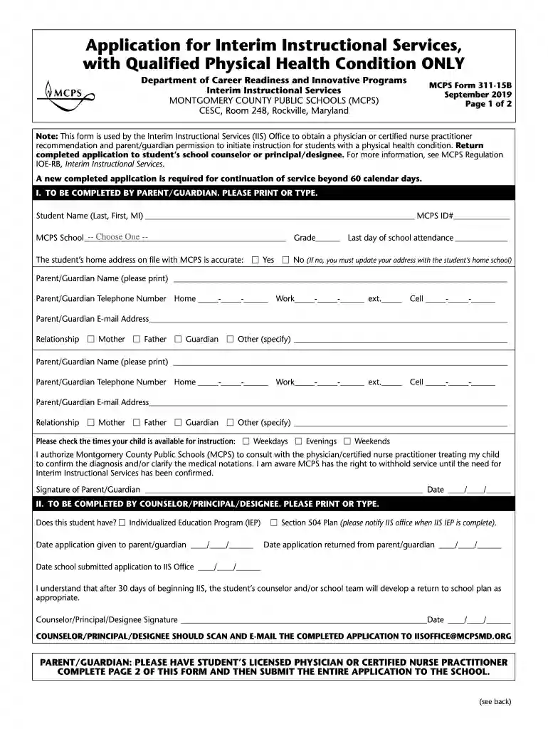 mcps interim Preview on Page 1
