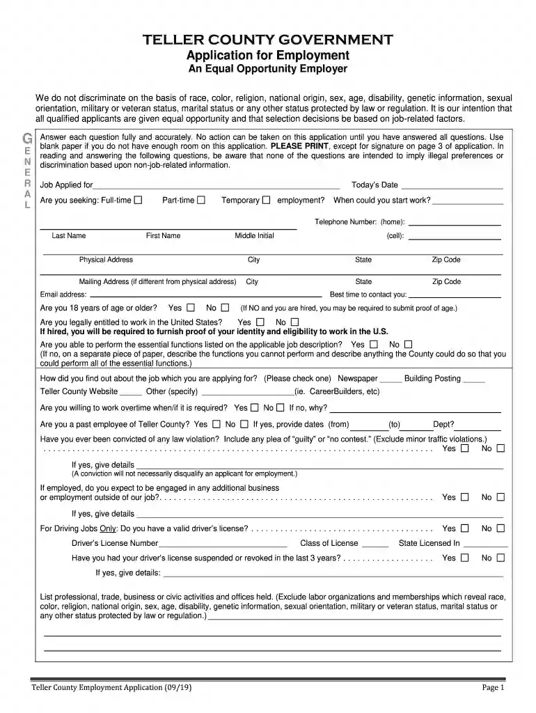 Job Application Letter Samples, Letter For Job Application Preview on Page 1