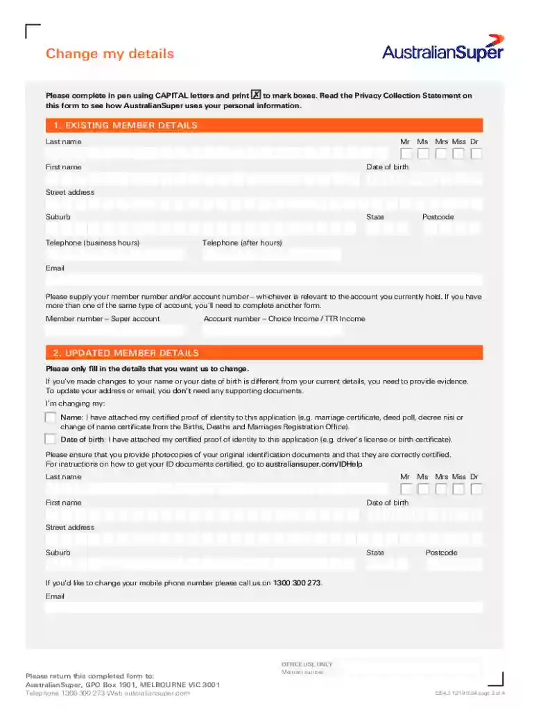 australiansuper login Preview on Page 1