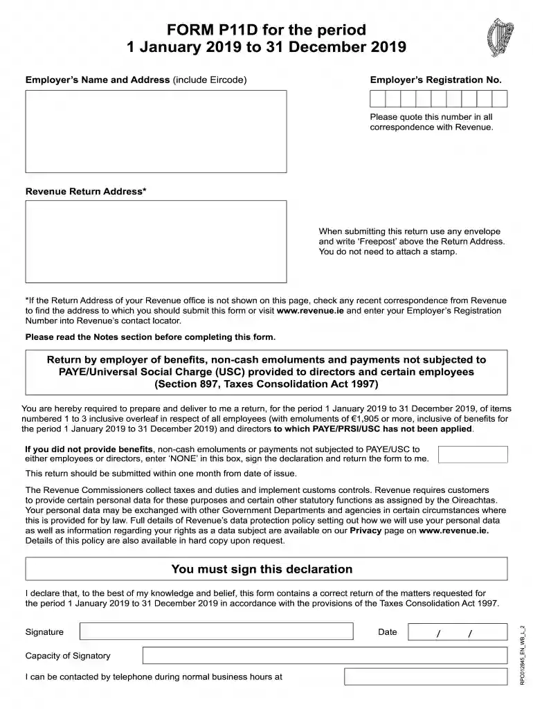 p11d form ie Preview on Page 1