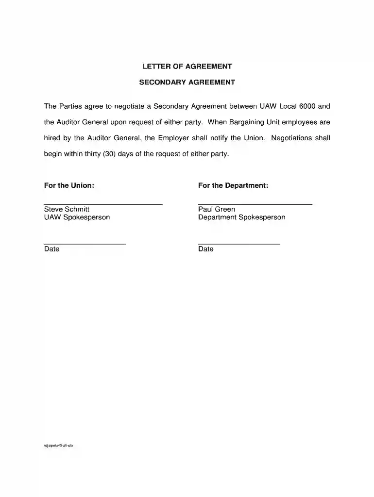 what is the negotiations department Preview on Page 1