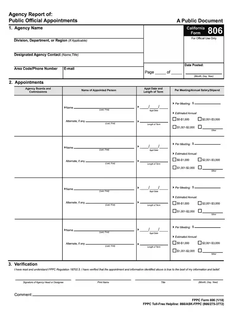 fppc public official Preview on Page 1