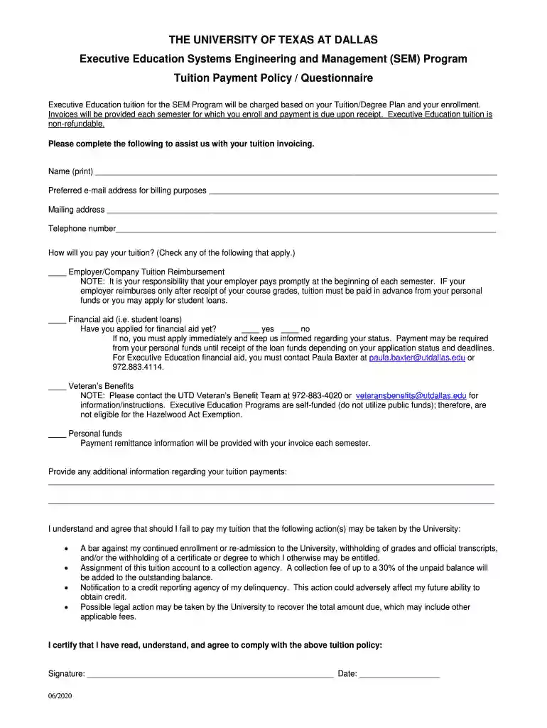 Executive Education Systems Engineering and Management (SEM) Program Preview on Page 1