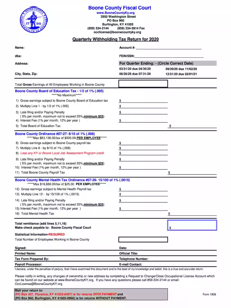 2020 ky return Preview on Page 1