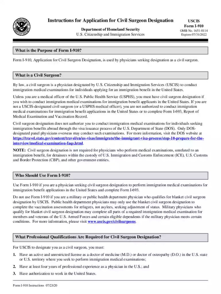 2020 citizenship immigration services instructions i910 designation trial Preview on Page 1